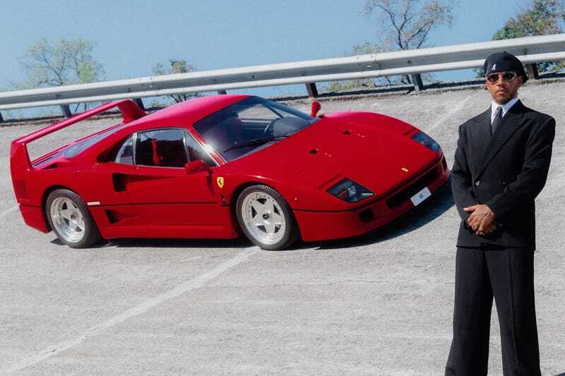 Lewis Hamilton x Ferrari F40: Monza'da Efsane Anı