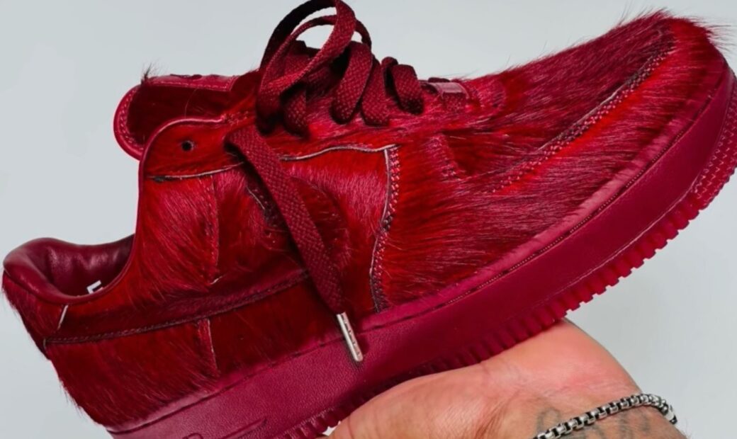 Nike Air Force 1 Low, Turuncu Kürkle Vahşileşti