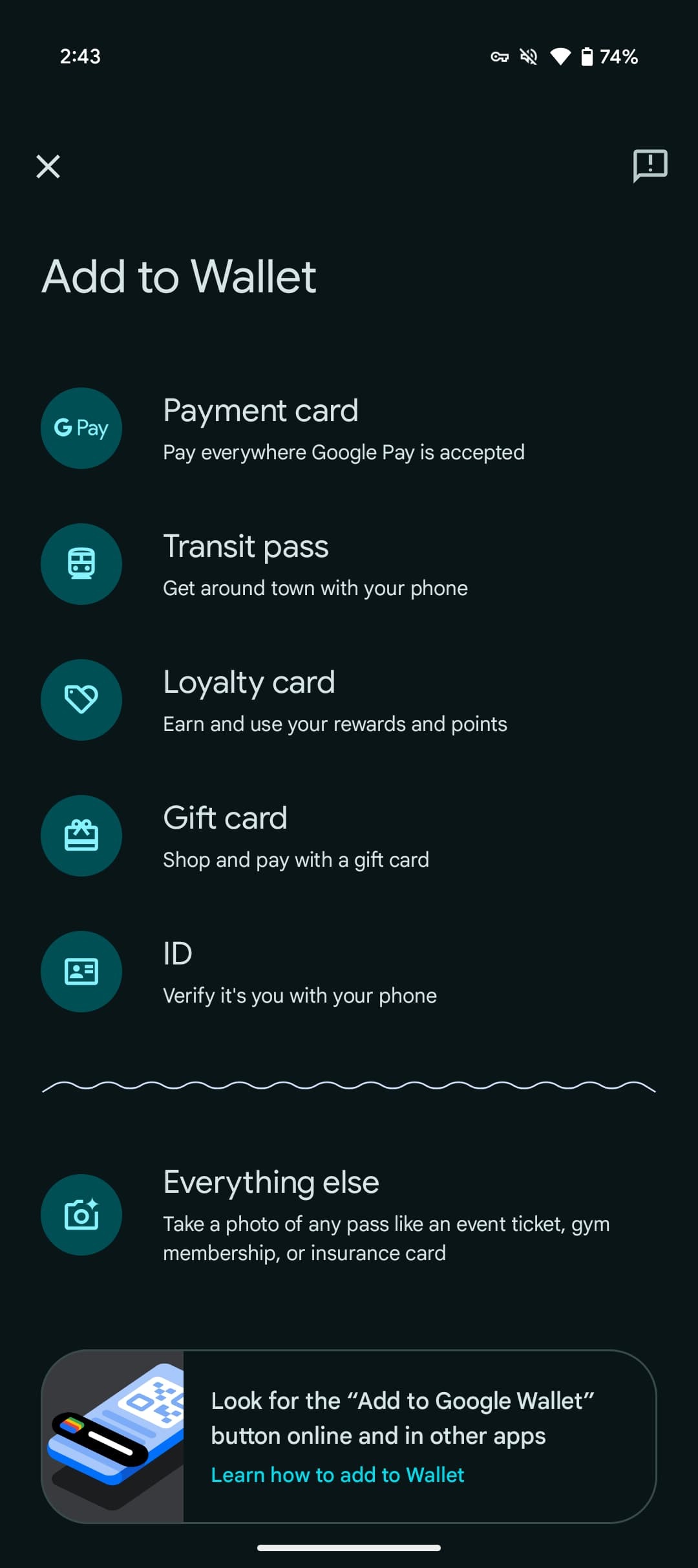 Google Wallet Kimliği Artık 12 Eyalette Geçerli